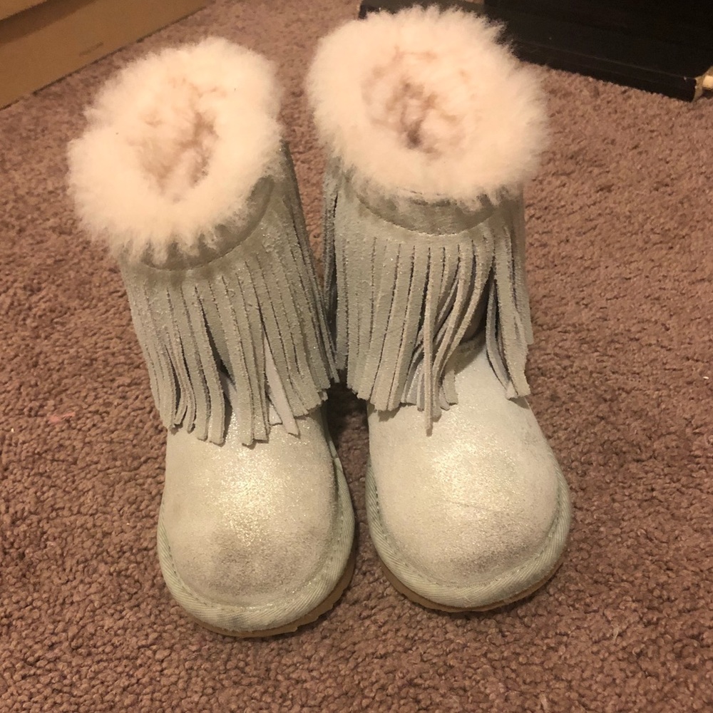 Ugg Metallic Fringe Boot